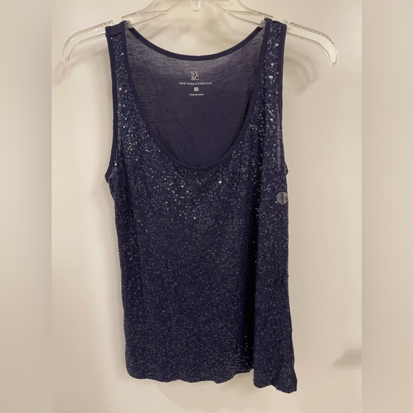 Sequin Tank Top. XS. Never worn. NWOT - Picture 3 of 6